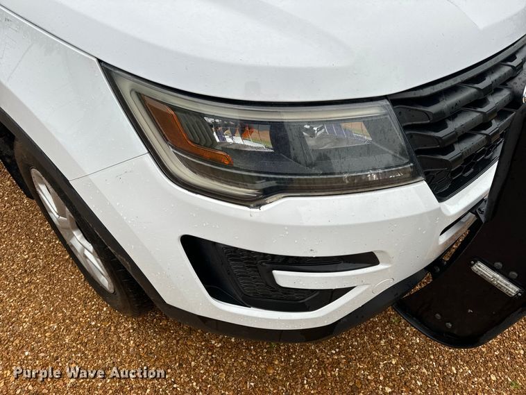 image for item EH6809 2017 Ford Explorer Police Interceptor   SUV