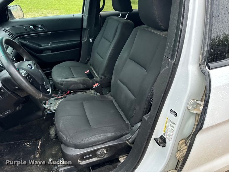 image for item EH6809 2017 Ford Explorer Police Interceptor   SUV