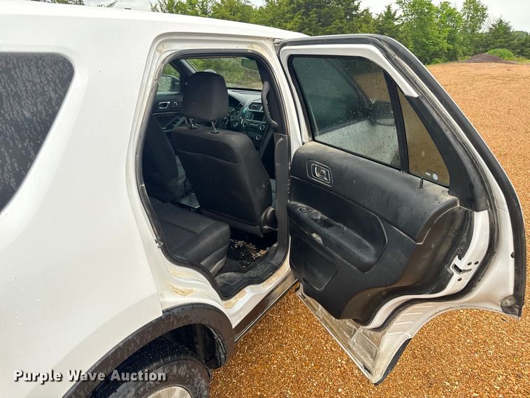 image for item EH6809 2017 Ford Explorer Police Interceptor   SUV