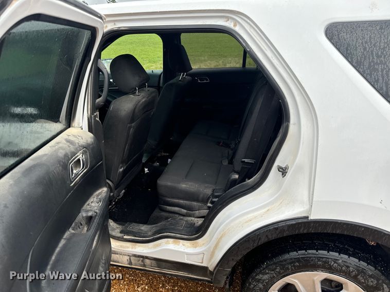 image for item EH6809 2017 Ford Explorer Police Interceptor   SUV