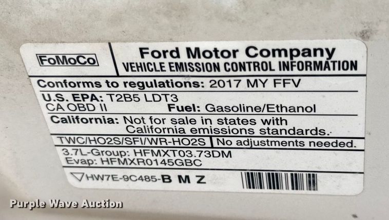 image for item EH6809 2017 Ford Explorer Police Interceptor   SUV