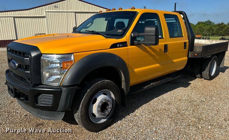 image for item EH6811 2012 Ford  F450 Super Duty XL flatbed truck