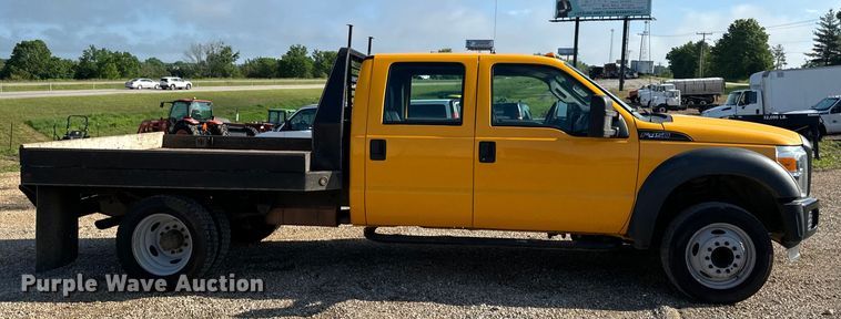 image for item EH6811 2012 Ford  F450 Super Duty XL flatbed truck