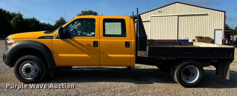 image for item EH6811 2012 Ford  F450 Super Duty XL flatbed truck