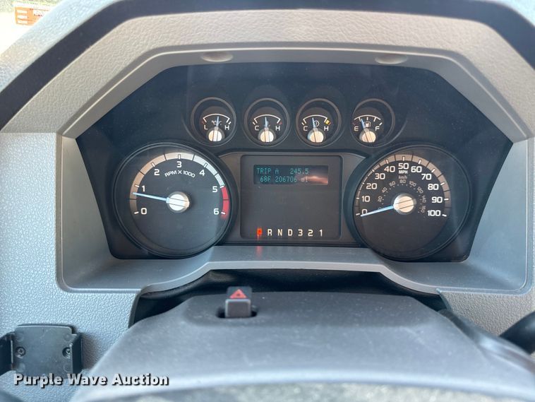 image for item EH6811 2012 Ford  F450 Super Duty XL flatbed truck