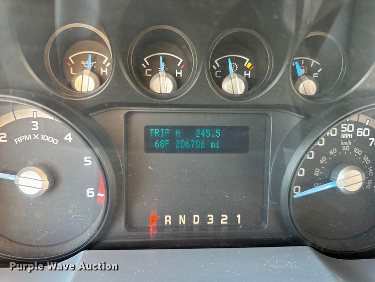 image for item EH6811 2012 Ford  F450 Super Duty XL flatbed truck