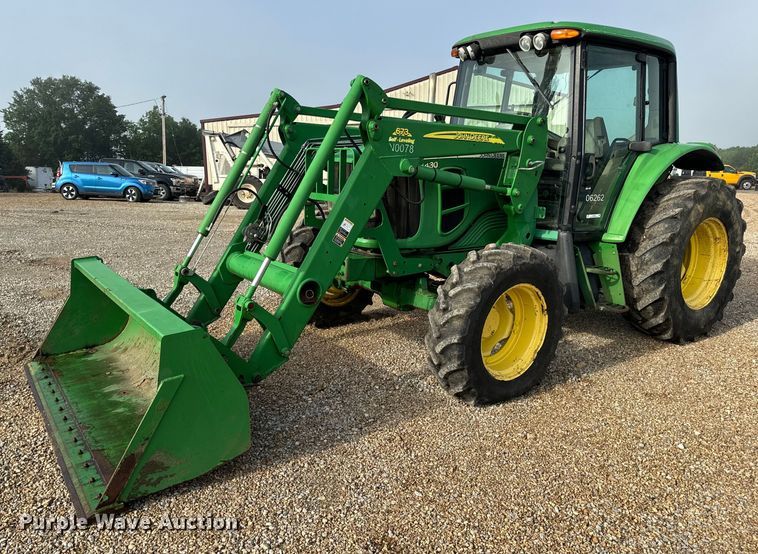 image for item EH6812 2010 John Deere 6430 Premium MFWD tractor