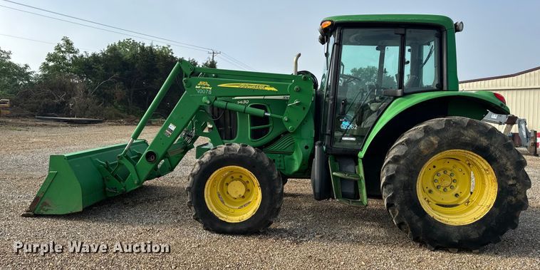 image for item EH6812 2010 John Deere 6430 Premium MFWD tractor