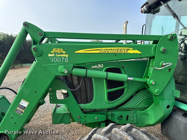 image for item EH6812 2010 John Deere 6430 Premium MFWD tractor