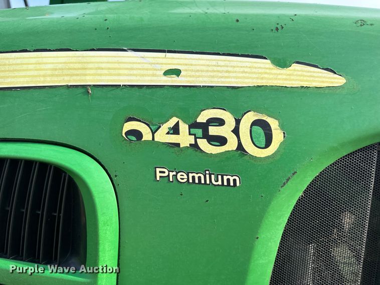 image for item EH6812 2010 John Deere 6430 Premium MFWD tractor