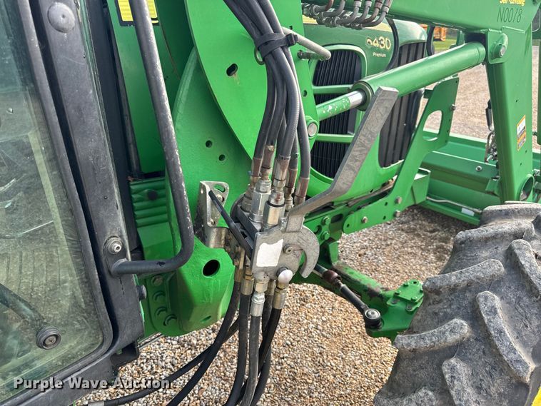 image for item EH6812 2010 John Deere 6430 Premium MFWD tractor