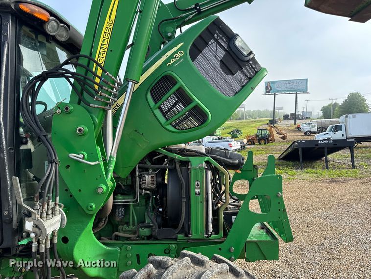 image for item EH6812 2010 John Deere 6430 Premium MFWD tractor