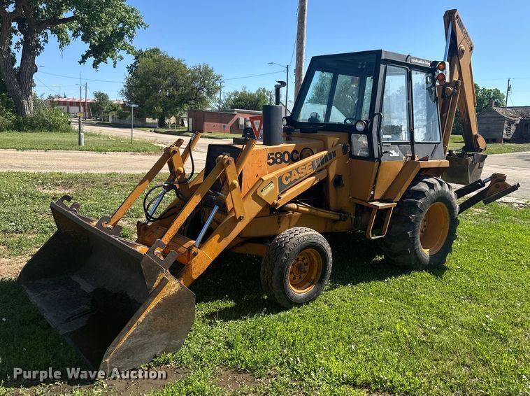 image for item EJ2785 1980 Case 580C backhoe