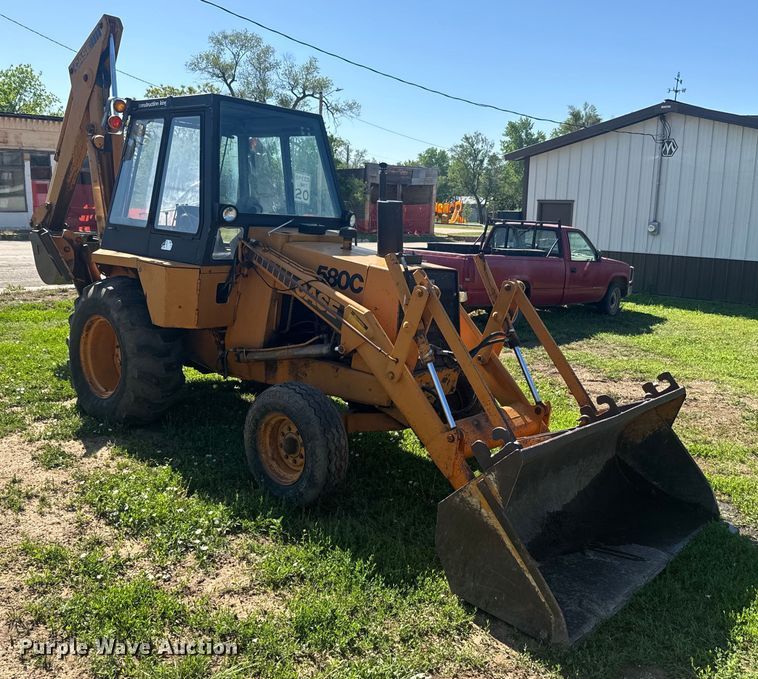 image for item EJ2785 1980 Case 580C backhoe