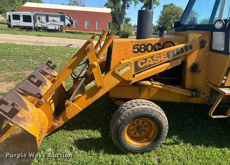 image for item EJ2785 1980 Case 580C backhoe