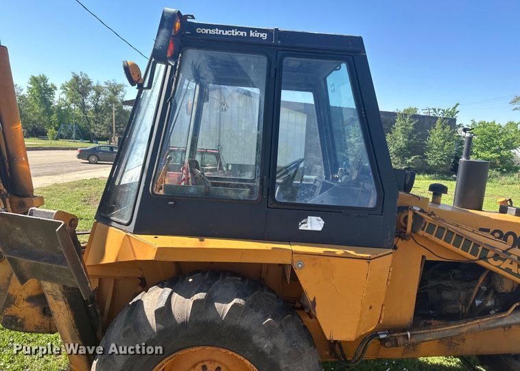 image for item EJ2785 1980 Case 580C backhoe