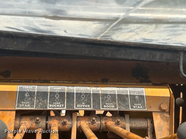 image for item EJ2785 1980 Case 580C backhoe