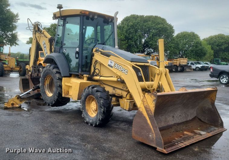 image for item EJ7884 2007 John Deere 310SG backhoe