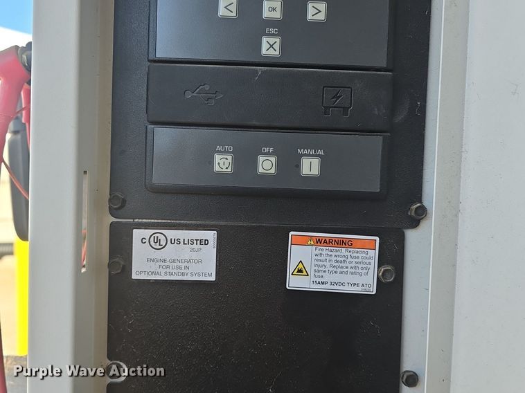 image for item EK5880 Milbank  generator