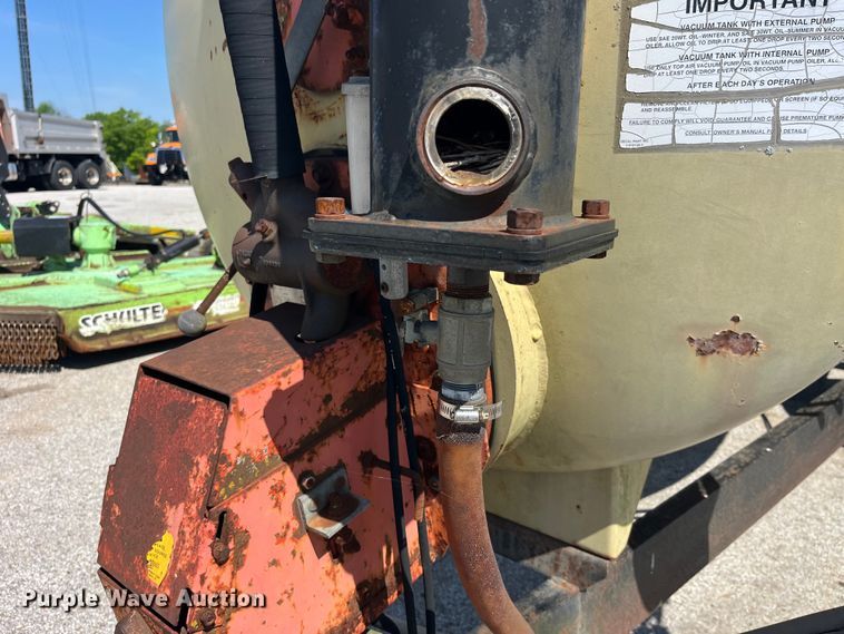 image for item EK8522 Clay Honey Wagon manure spreader