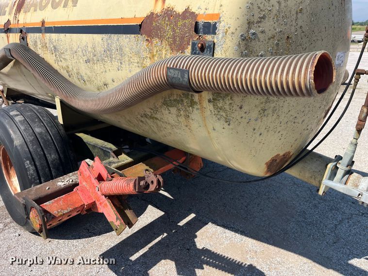 image for item EK8522 Clay Honey Wagon manure spreader