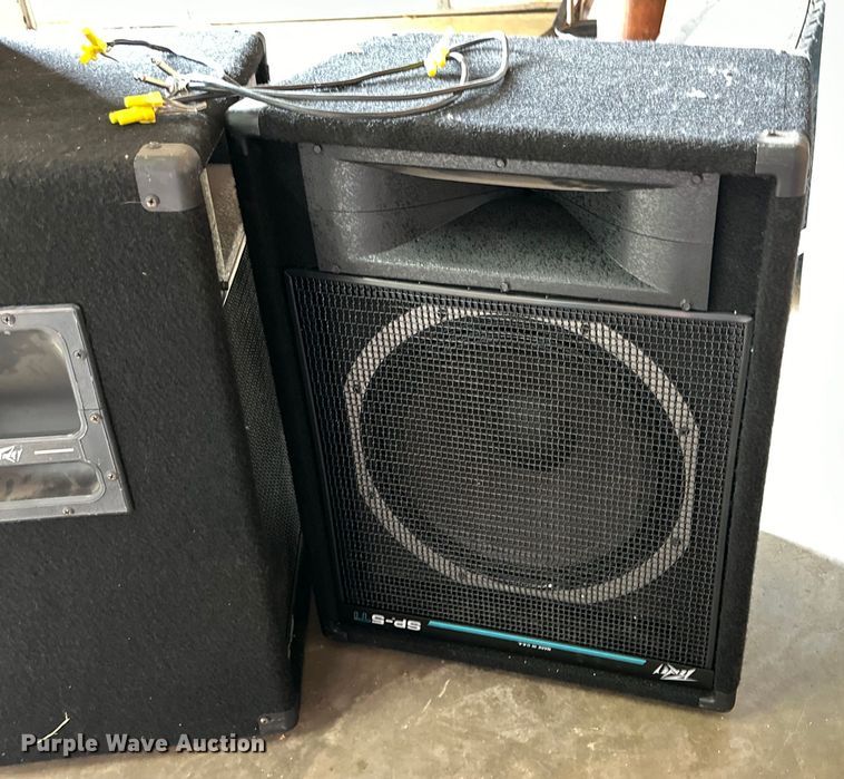 image for item JT9054 (4) Peavey SP-5Ti speakers