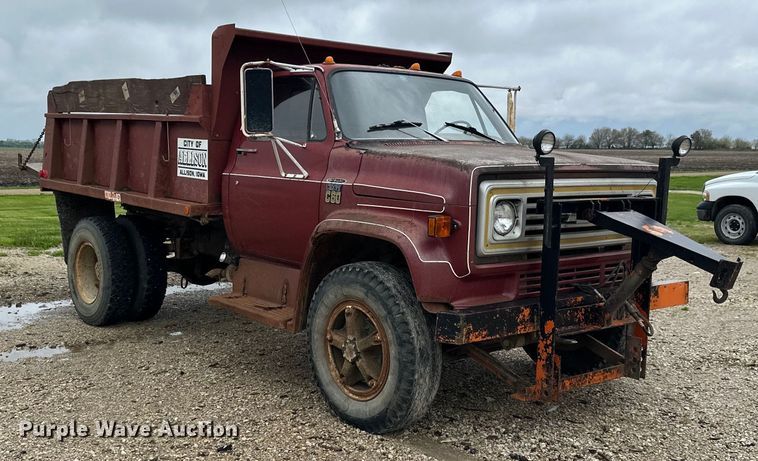 image for item LR9346 1975 Chevrolet  C60 dump truck