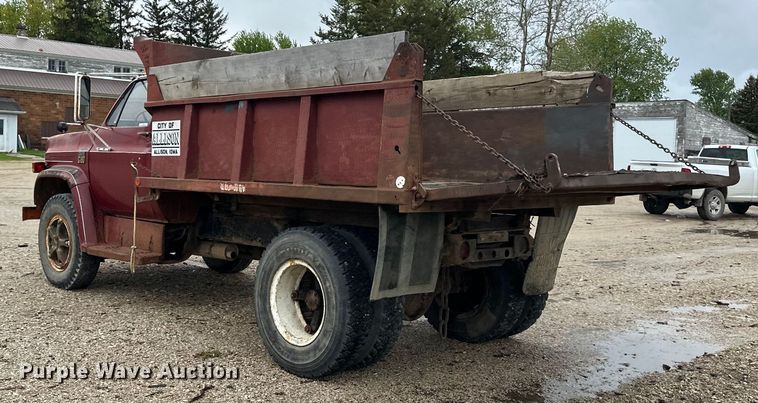 image for item LR9346 1975 Chevrolet  C60 dump truck