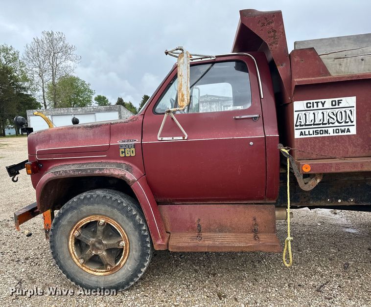 image for item LR9346 1975 Chevrolet  C60 dump truck
