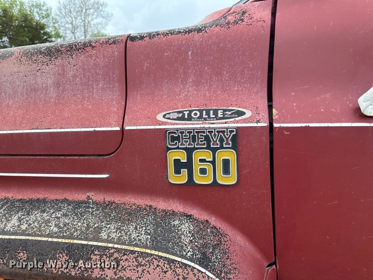 image for item LR9346 1975 Chevrolet  C60 dump truck