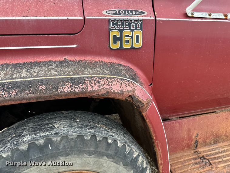 image for item LR9346 1975 Chevrolet  C60 dump truck