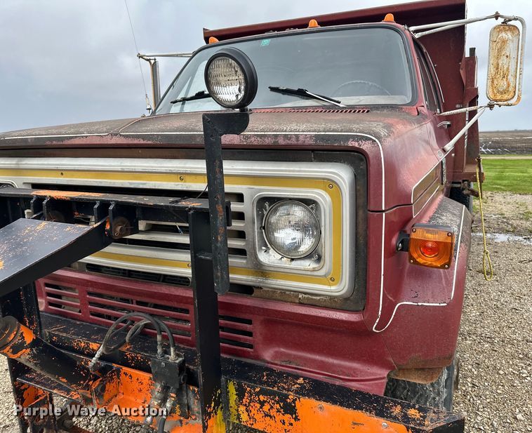 image for item LR9346 1975 Chevrolet  C60 dump truck