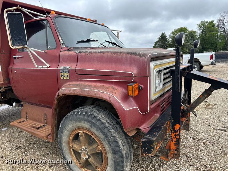 image for item LR9346 1975 Chevrolet  C60 dump truck
