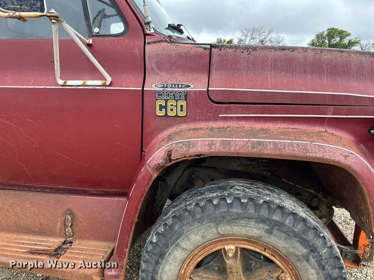 image for item LR9346 1975 Chevrolet  C60 dump truck