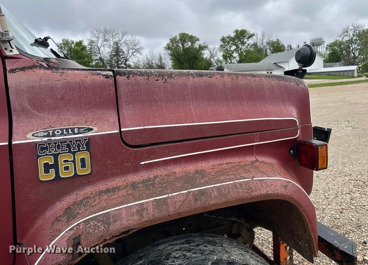 image for item LR9346 1975 Chevrolet  C60 dump truck