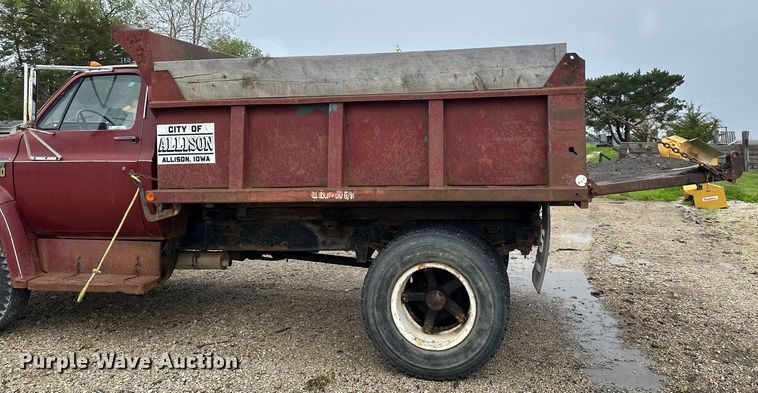 image for item LR9346 1975 Chevrolet  C60 dump truck