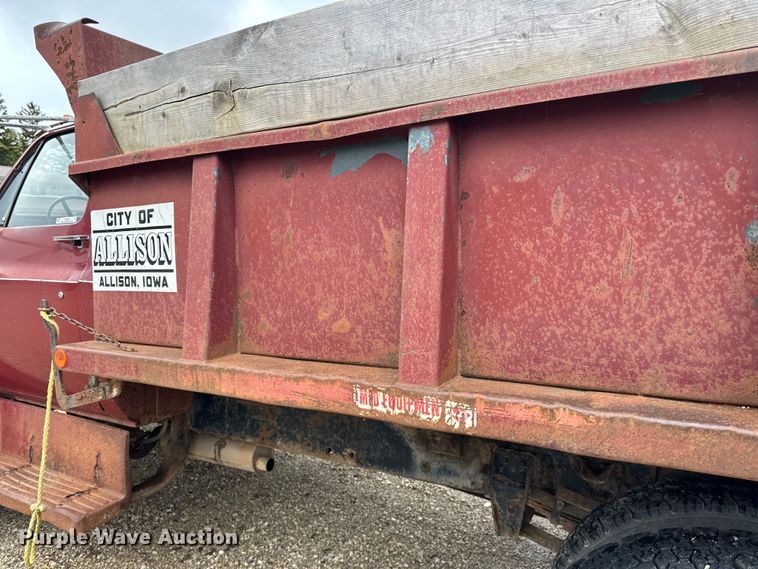 image for item LR9346 1975 Chevrolet  C60 dump truck