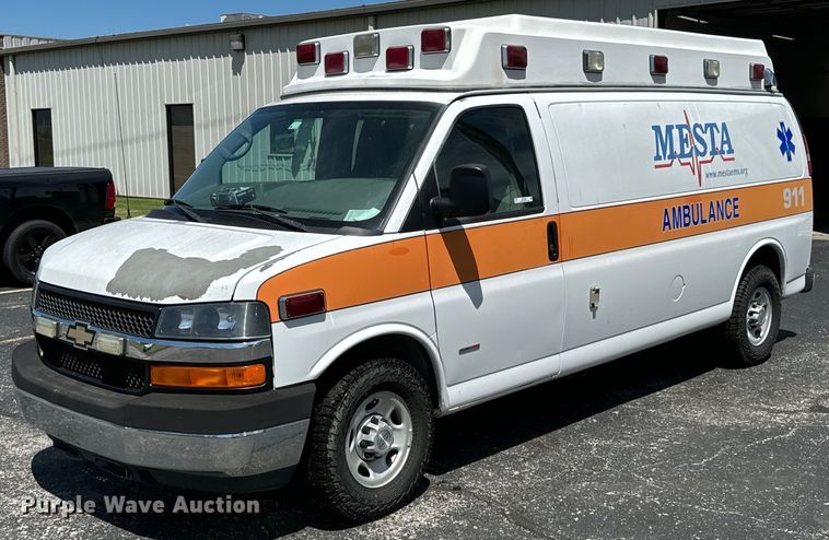 image for item ND9346 2008 Chevrolet Express ambulance