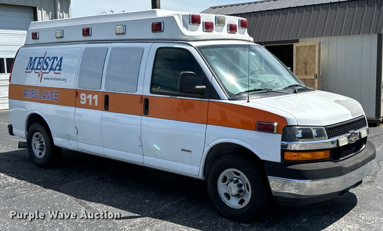 image for item ND9346 2008 Chevrolet Express ambulance