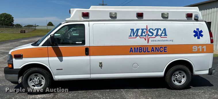 image for item ND9346 2008 Chevrolet Express ambulance