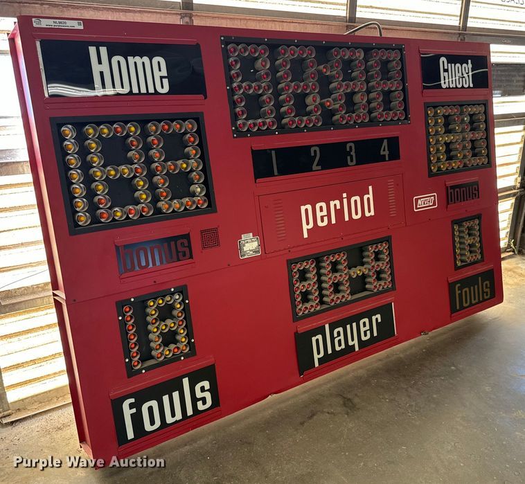 image for item NL9820 (2) Nevco 2000-A4 scoreboards