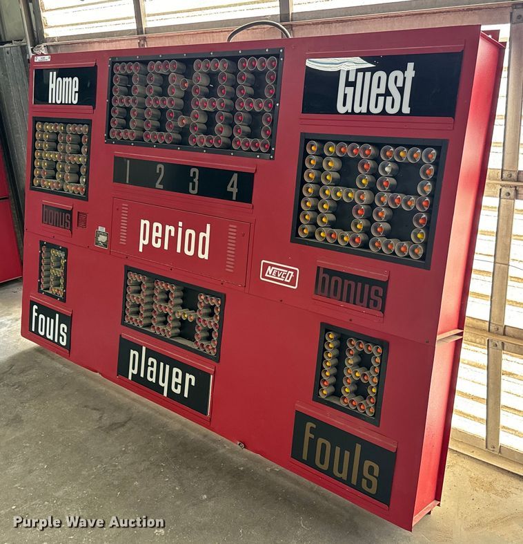 image for item NL9820 (2) Nevco 2000-A4 scoreboards