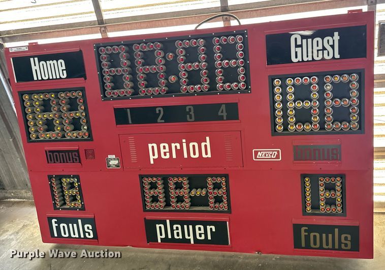 image for item NL9820 (2) Nevco 2000-A4 scoreboards