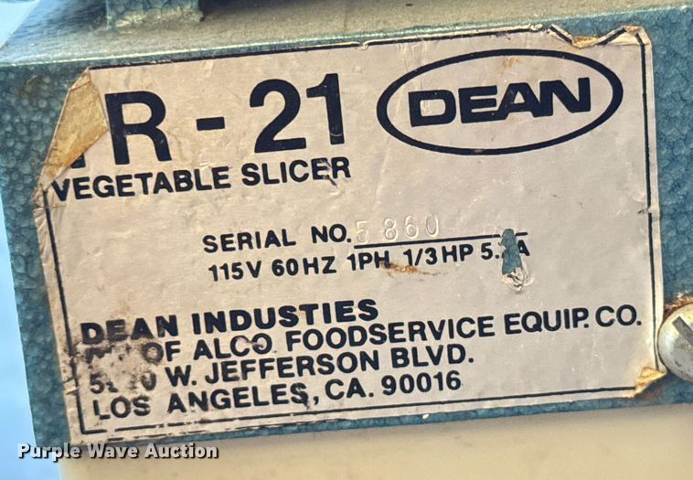 image for item NL9825 Restaurant equipment 