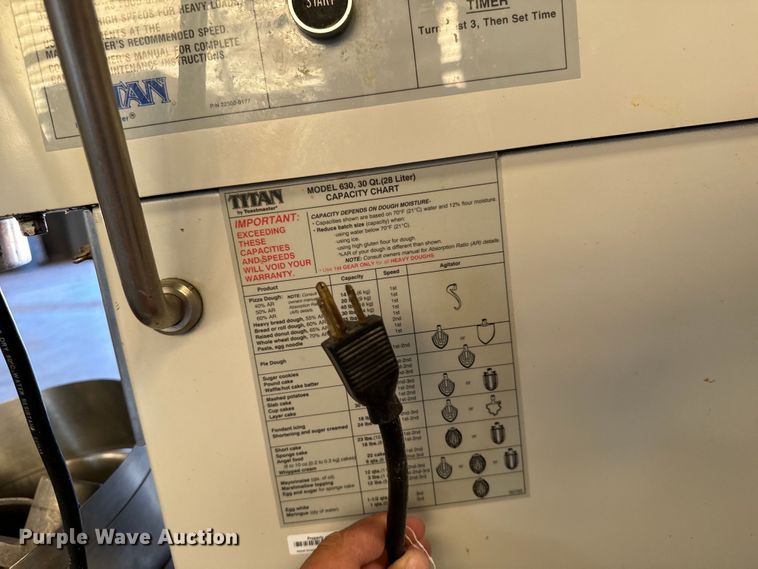 image for item NL9826 Titan GP630F mixer