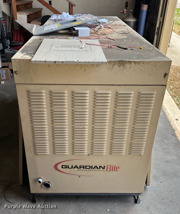 image for item NR9891 2008 Generac Power Guardian Elite generator