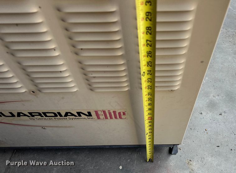 image for item NR9891 2008 Generac Power Guardian Elite generator