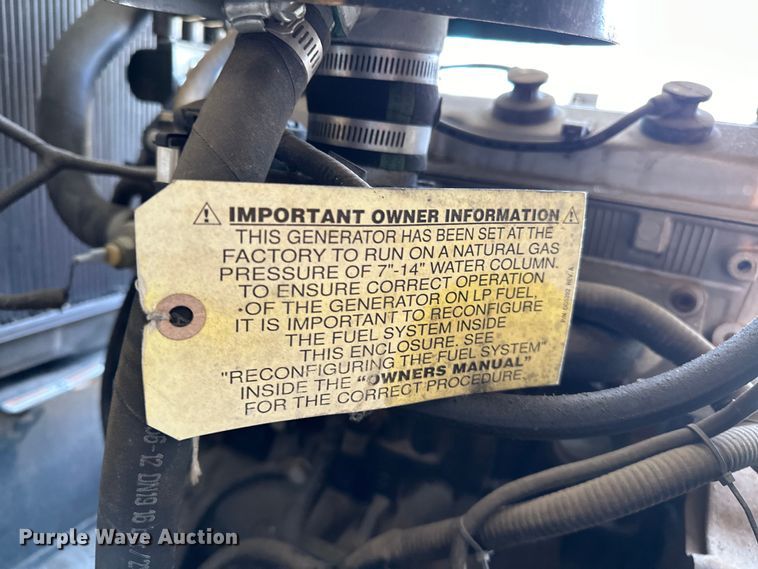 image for item NR9891 2008 Generac Power Guardian Elite generator