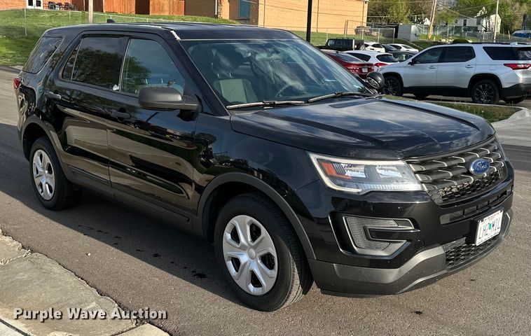 image for item NT9117 2019 Ford Explorer Police Interceptor SUV