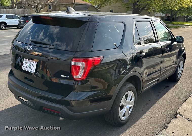 image for item NT9117 2019 Ford Explorer Police Interceptor SUV